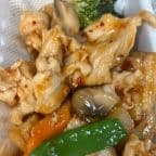 Best C8. Hunan Chicken (Combo Platter) 湖南鸡(C) in Dacula, GA