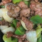 Best 28. Green Pepper Steak (Lunch) 青椒牛(午) in Dacula, GA